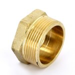 Футорка резьбовая латунная Uni-Fitt 1"1/2x1/2" ВН 604G6200