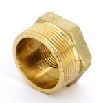 Футорка резьбовая латунная Uni-Fitt 1"1/2x1/2" ВН 604G6200