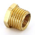 Футорка резьбовая латунная Uni-Fitt 1/4"x1/8" ВН 604G1418