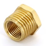 Футорка резьбовая латунная Uni-Fitt 1/4"x1/8" ВН 604G1418