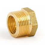 Футорка резьбовая латунная Uni-Fitt 2"x1/2" ВН 604G7200