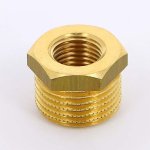 Футорка резьбовая латунная Uni-Fitt 2"x1/2" ВН 604G7200