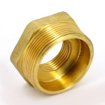 Футорка резьбовая латунная Uni-Fitt 2"x1" ВН 604G7400