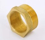 Футорка резьбовая латунная Uni-Fitt O-ring1"1/2x3/4" ВН 604G6300
