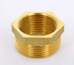 Футорка резьбовая латунная Uni-Fitt O-ring1"1/2x3/4" ВН 604G6300