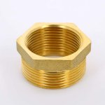 Футорка резьбовая латунная Uni-Fitt O-ring1"1/2x3/4" ВН 604G6300