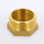 Футорка резьбовая латунная Uni-Fitt O-ring1"1/2x3/4" ВН 604G6300