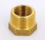 Футорка резьбовая латунная Uni-Fitt O-ring1/2"x1/4" ВН 604G2000