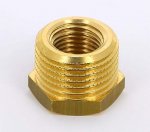 Футорка резьбовая латунная Uni-Fitt O-ring1/2"x3/8" ВН 604G2100