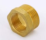 Футорка резьбовая латунная Uni-Fitt O-ring1"x1/2" ВН 604G4200