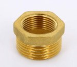Футорка резьбовая латунная Uni-Fitt O-ring1"x1/2" ВН 604G4200
