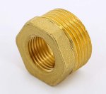 Футорка резьбовая латунная Uni-Fitt O-ring1"x3/4" ВН 604G4300