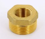 Футорка резьбовая латунная Uni-Fitt O-ring1"x3/4" ВН 604G4300