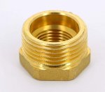 Футорка резьбовая латунная Uni-Fitt O-ring1"x3/4" ВН 604G4300