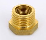 Футорка резьбовая латунная Uni-Fitt O-ring3/4"x1/2" ВН 604G3200