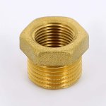 Футорка резьбовая латунная Uni-Fitt O-ring3/4"x1/2" ВН 604G3200