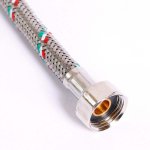 Гибкая подводка для смесителя Uni- Fitt с удлиненным штуцером МL10х1 - 1/2" 30 см 503S2803