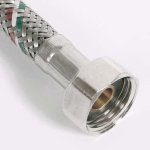 Гибкая подводка для воды Uni- Fitt 1/2" ВВ 60 см 500S2006