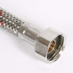 Гибкая подводка для воды Uni- Fitt 1/2" ВВ 80 см 500S2008