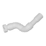 Гофра для сифона с накидной гайкой McAlpine 1"1/4 D40 L250-450 Dn32-40 MRMF4045