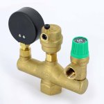 Группа безопасности котла Uni-Fitt до 50 кВт 1" ВР 3 бар 252G4530