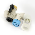 Группа безопасности водонагревателя Flamco Flexbrane CE-H 3/4"  горизонтальная 28388