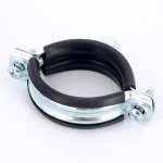 Хомут Uni-Fitt 1/2" (20-24 мм) с резиновым уплотнителем 852U2800