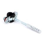 Хомут Uni-Fitt 3/8" (15-19 мм) с резиновым уплотнителем шпилькой и дюбелем 850U1800