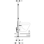 Инсталляция для биде Geberit Duofix 111.520.00.1 111.520.00.1