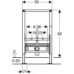 Инсталляция для биде Geberit Duofix 111.524.00.1 111.524.00.1