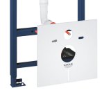Инсталляция для подвесного унитаза Grohe Rapid SL с кнопкой смыва Skate Air хром и звукоизоляцией 38750001