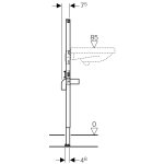 Инсталляция для раковины Geberit Duofix 111.434.00.1 111.434.00.1