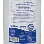 Картридж Big Blue Aquafilter 10" уголь из скорлупы кокосового ореха FCCBHD 10BB