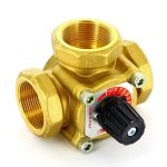 Клапан смесительный 3-х ходовой Uni-Fitt 1"1/2 ВР Kvs 26 360G2660