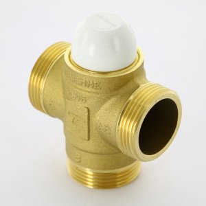 Клапан термостатический 3-х ходовой Uni-Fitt 1"1/4 НР разделительный 355G1500
