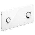 Кнопка смыва Viega Visign for Public 2 нерж. сталь альпийский белый 8327.1 672065