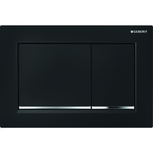 Кнопка для инсталляции Geberit Omega 30 115.080.KM.1 черный 115.080.KM.1