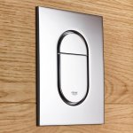 Кнопка для инсталляции Grohe Arena Cosmopolitan EAN 4005176875687 матовый хром 38844P00