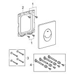 Кнопка для инсталляции Grohe Skate Air EAN 4005176290046 альпин белый 38505SH0