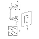 Кнопка для инсталляции Grohe Skate Cosmopolitan S EAN 4005176431296 холодный рассвет матовый 37535GN0