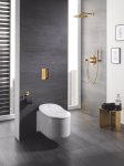 Кнопка для инсталляции Grohe Skate Cosmopolitan S EAN 4005176431296 холодный рассвет матовый 37535GN0