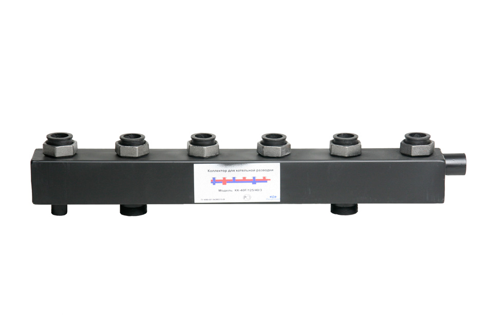 Коллектор для котла Designsteel Стандарт 25 F 3 контура 001.23.0003