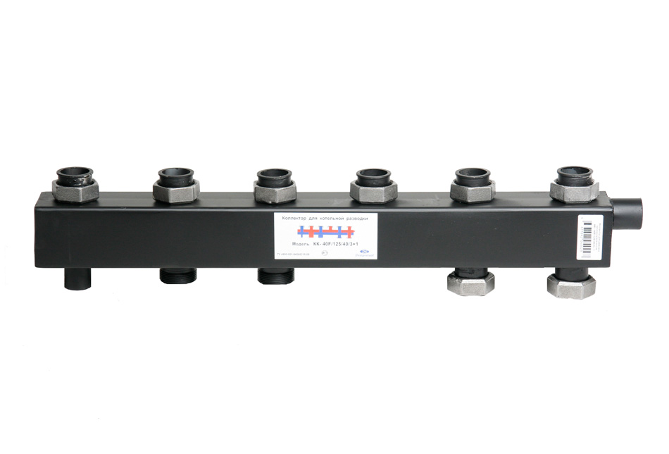 Коллектор для котла Designsteel Стандарт+ 25 F 3+1 контура 001.23.0038