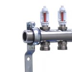 Коллекторная группа с расходомерами WATTS HKV 2013A-55 VA 1" 8 выходов 10012385