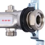 Коллекторная группа Uponor Smart S 3/4"х8 евроконус 1088051