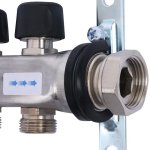Коллекторная группа Uponor Smart S 3/4"х8 евроконус 1088051