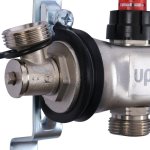 Коллекторная группа Uponor Smart S с расходомерами 3/4"х4 евроконус 1086540