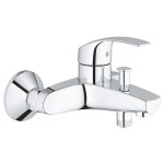 Комплект смесителей Grohe Eurosmart с душевым гарнитуром хром 124446