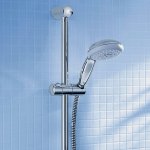 Комплект смесителя с термостатом и душевым гарннитуром Grohe Eurosmart Grohtherm 800 хром 124422
