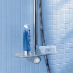 Комплект смесителя с термостатом и душевым гарннитуром Grohe Eurosmart Grohtherm 800 хром 124422
